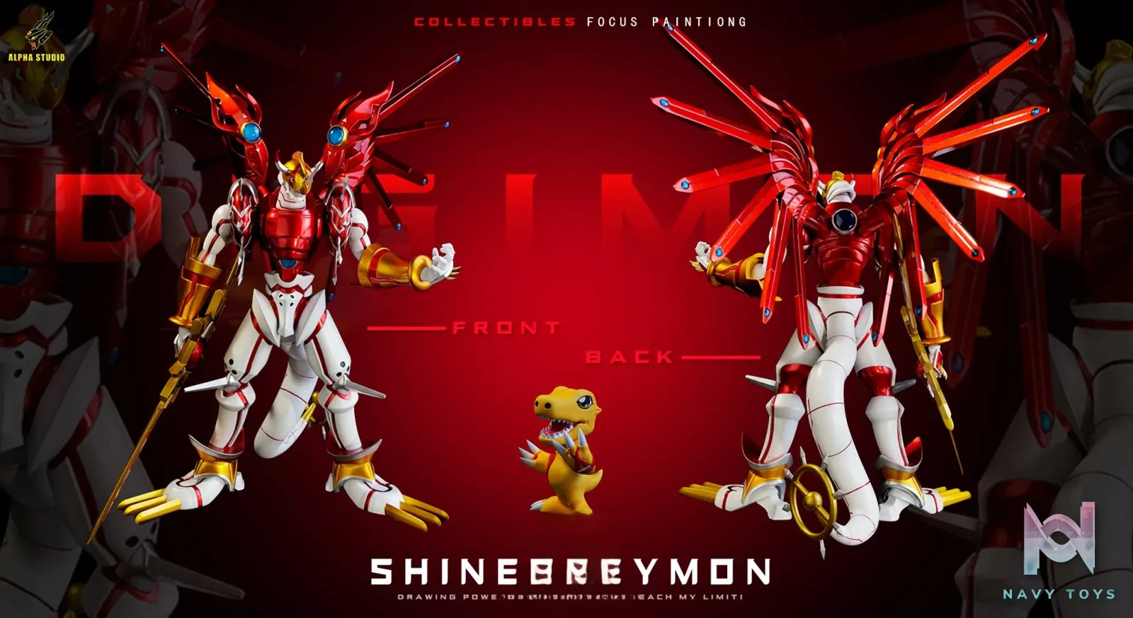 Alpha Studio – Digimon Shine Greymon