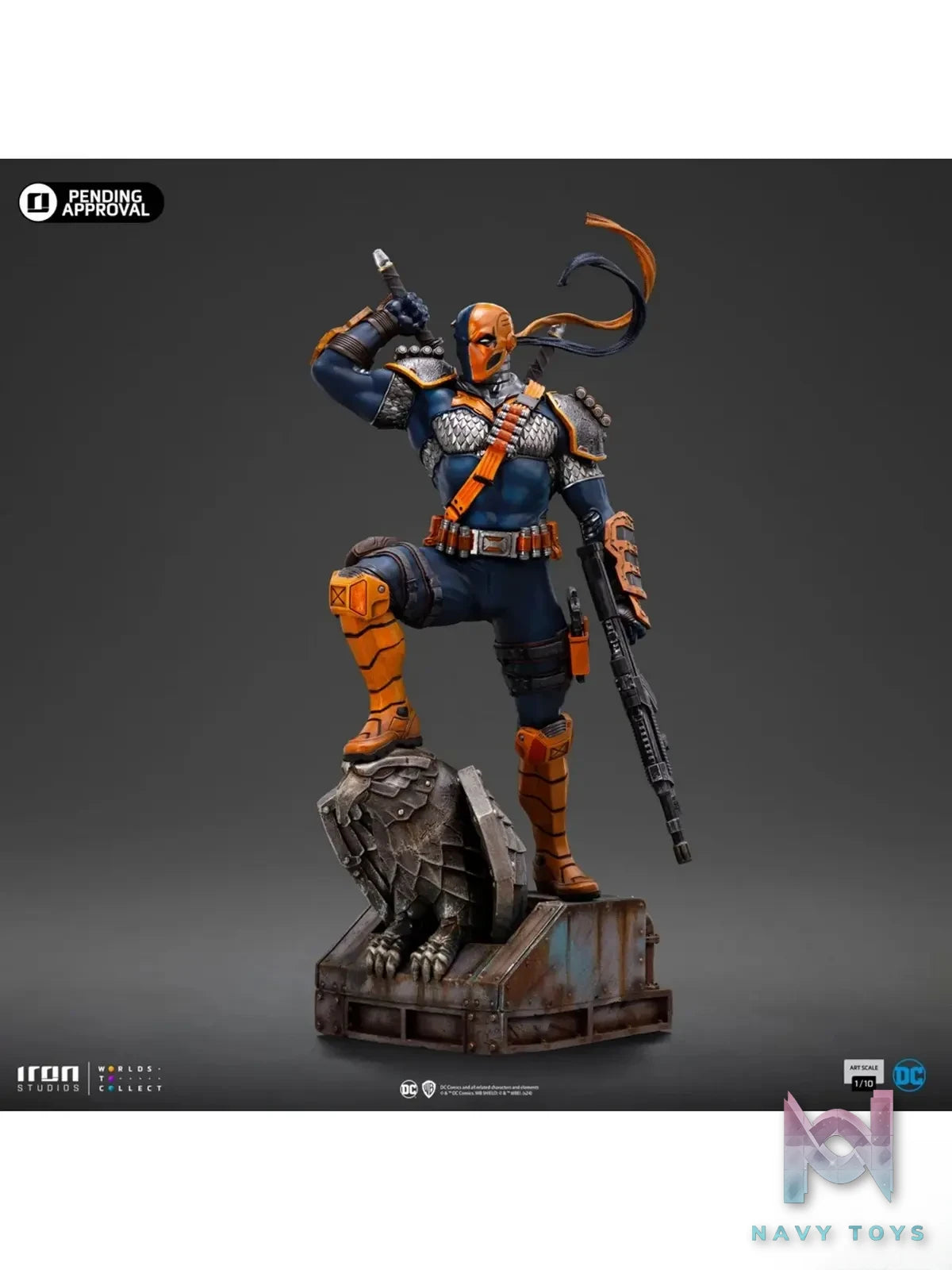 Iron Studio – DC Statue Deathstroke DC Comics Series 9 Art Scale 1/10 DCCDCG118225-10 (Licensed)