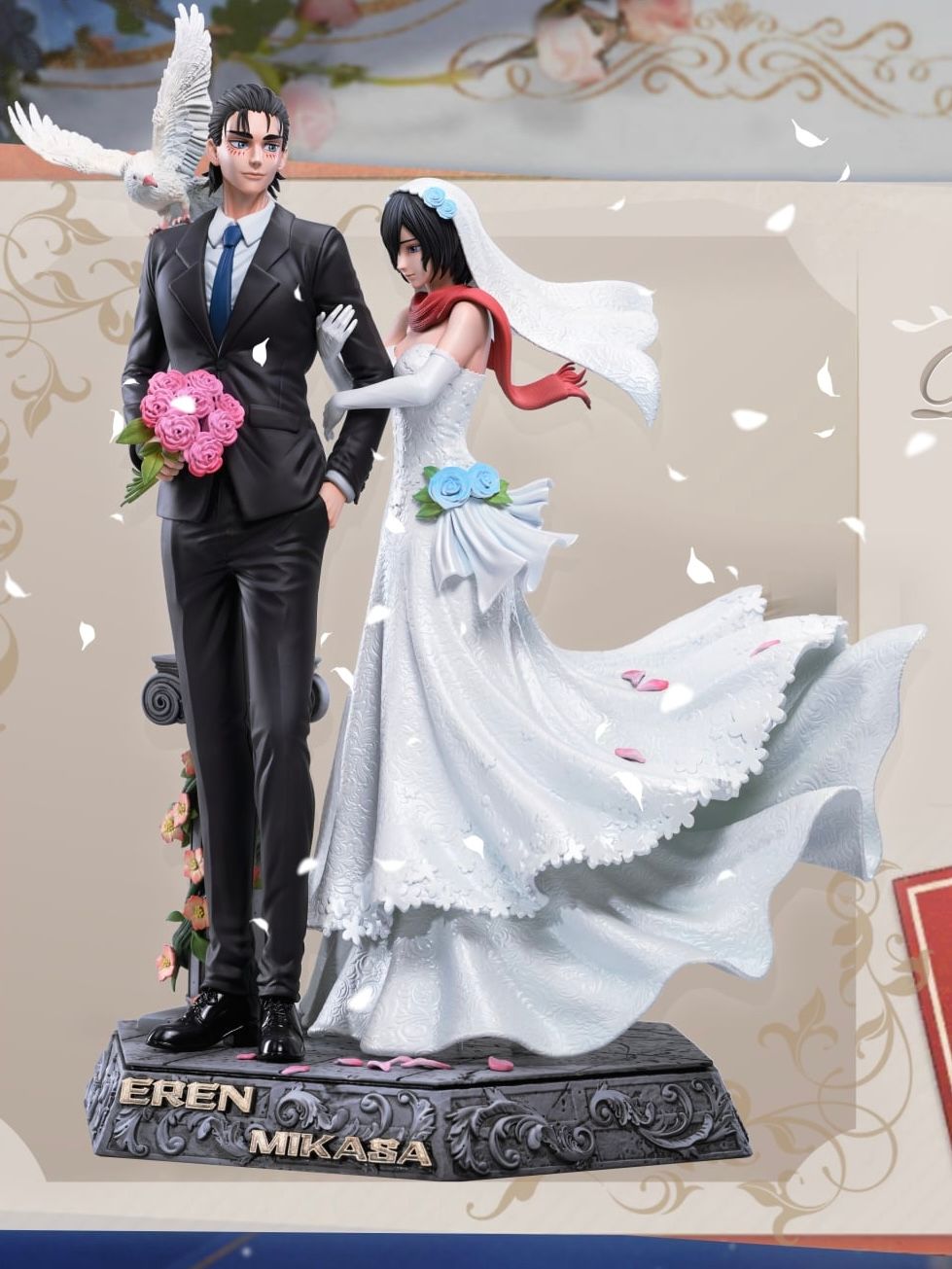 Eren Mikasa Wedding - Attack On Titan - LC Studio resin statue LZ Studio anime figure