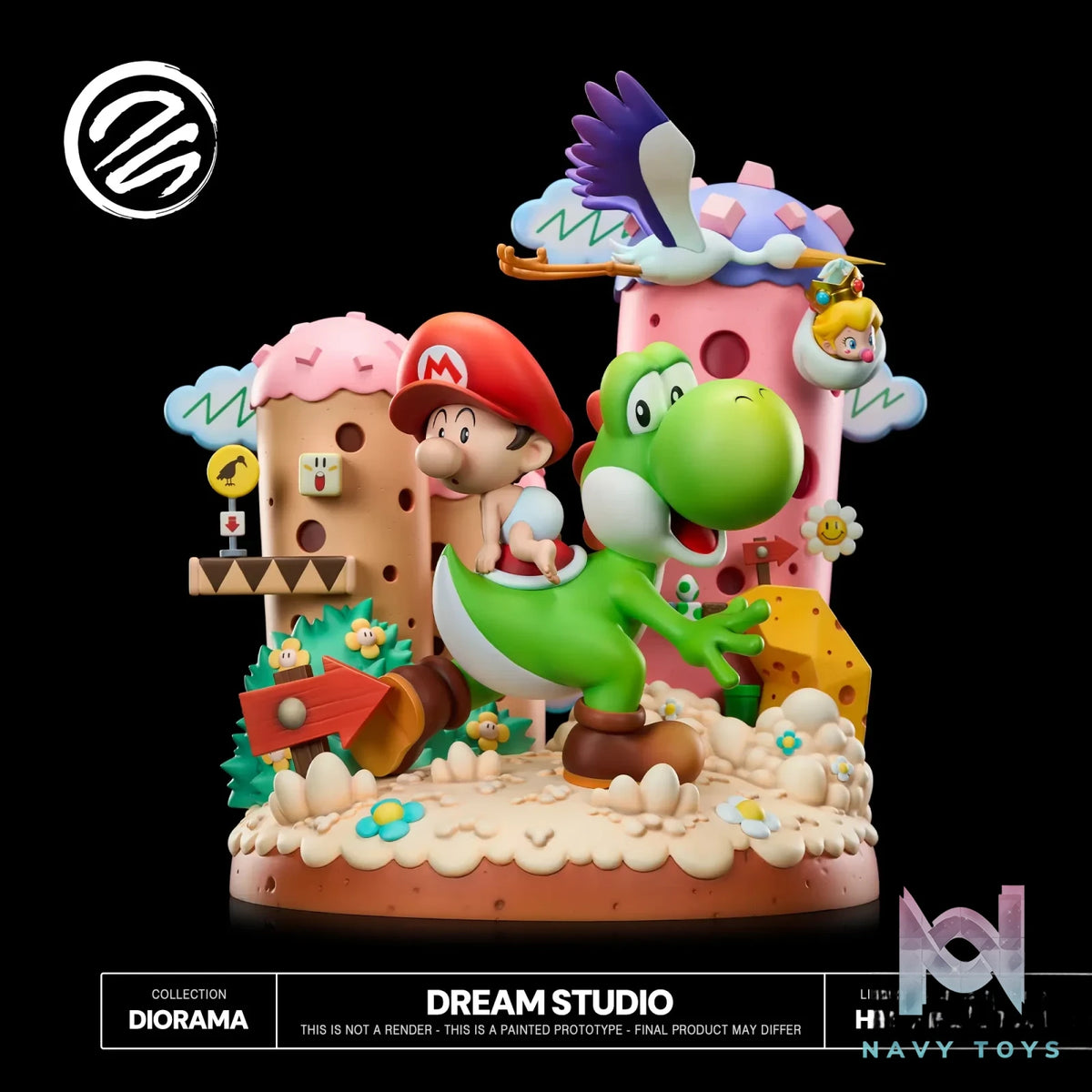 Dream Studio – Super Mario Yoshi’s Island (Diorama)