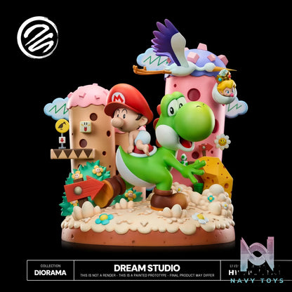 Dream Studio – Super Mario Yoshi’s Island (Diorama)