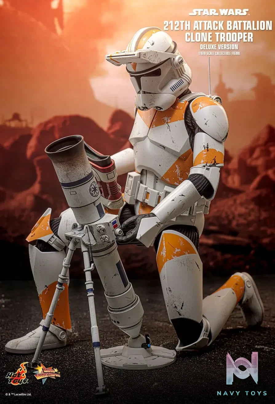 Hottoys – 1/6 Scale Star Wars 212th Attack Battalion Clone Trooper MMS851 MMS852 (Licensed)