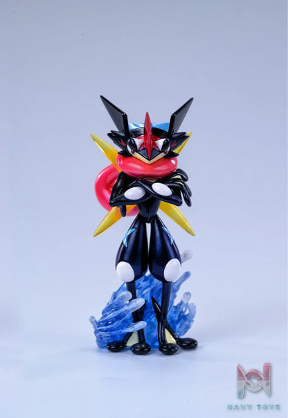 POPOWA Studio – 120 Pokédex Series Greninja & Ash’s Greninja