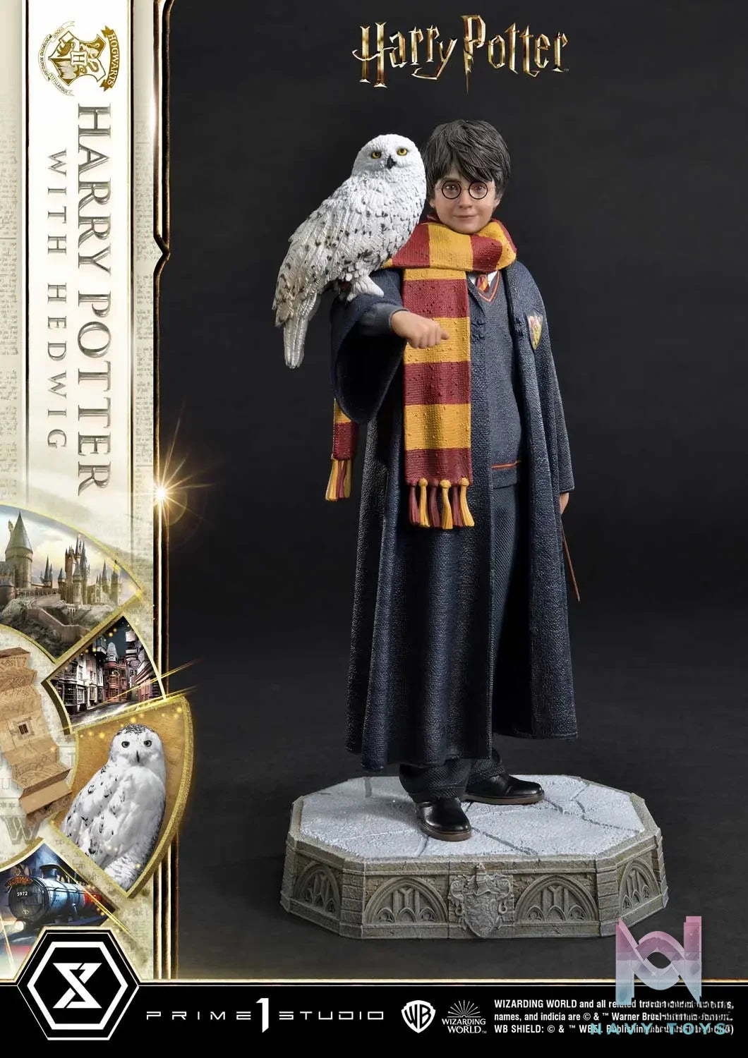 Prime 1 Studio – Prime Collectible Figures Harry Potter Harry Potter With Hedwig PCFHP-03 (Licensed)
