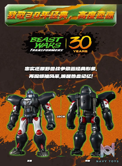 Yolopark – AMK Series Transformers: Beast Wars Dinobot X Optimus Primal (Licensed)