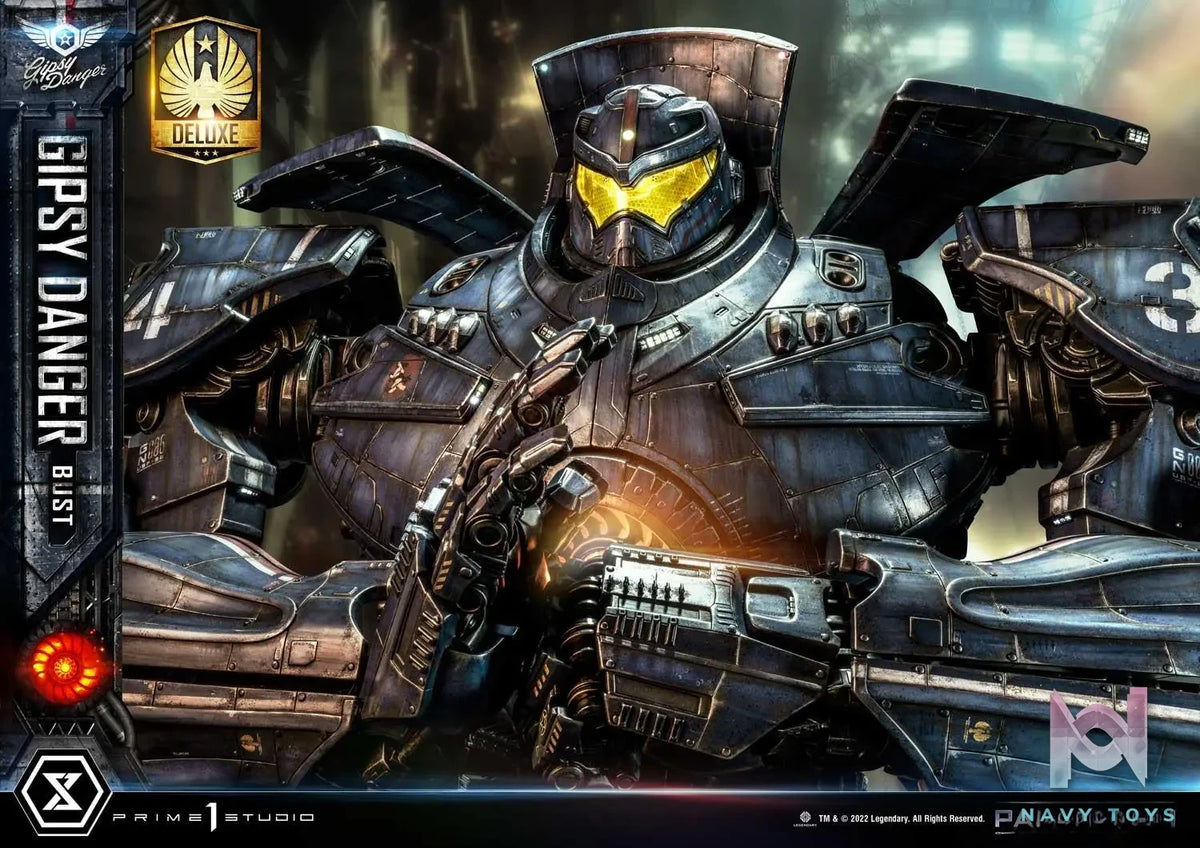 Prime 1 Studio – Life Size Bust Pacific Rim Gipsy Danger LSPACRIM-01 LSPACRIM-01DX (Licensed)