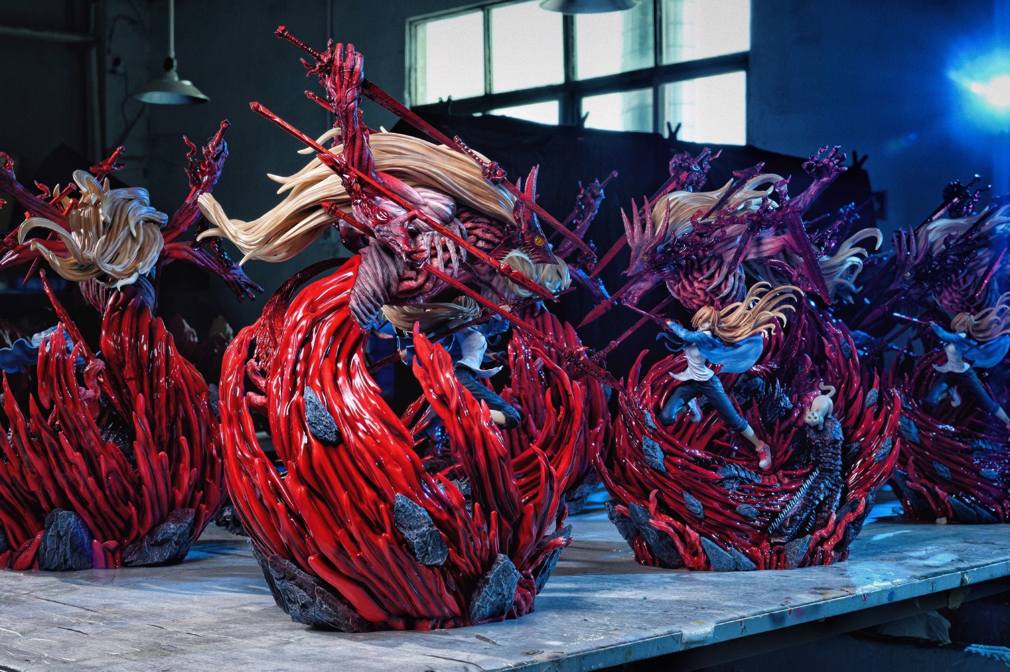 Power Blood Devil - Chainsaw Man - Yoyo Studio resin statue yoyo studio anime figure