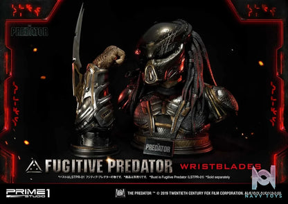 Prime 1 Studio – Life Size Bust The Predator (Film) Fugitive Predator Wristblades LSTPR-02 (Licensed)