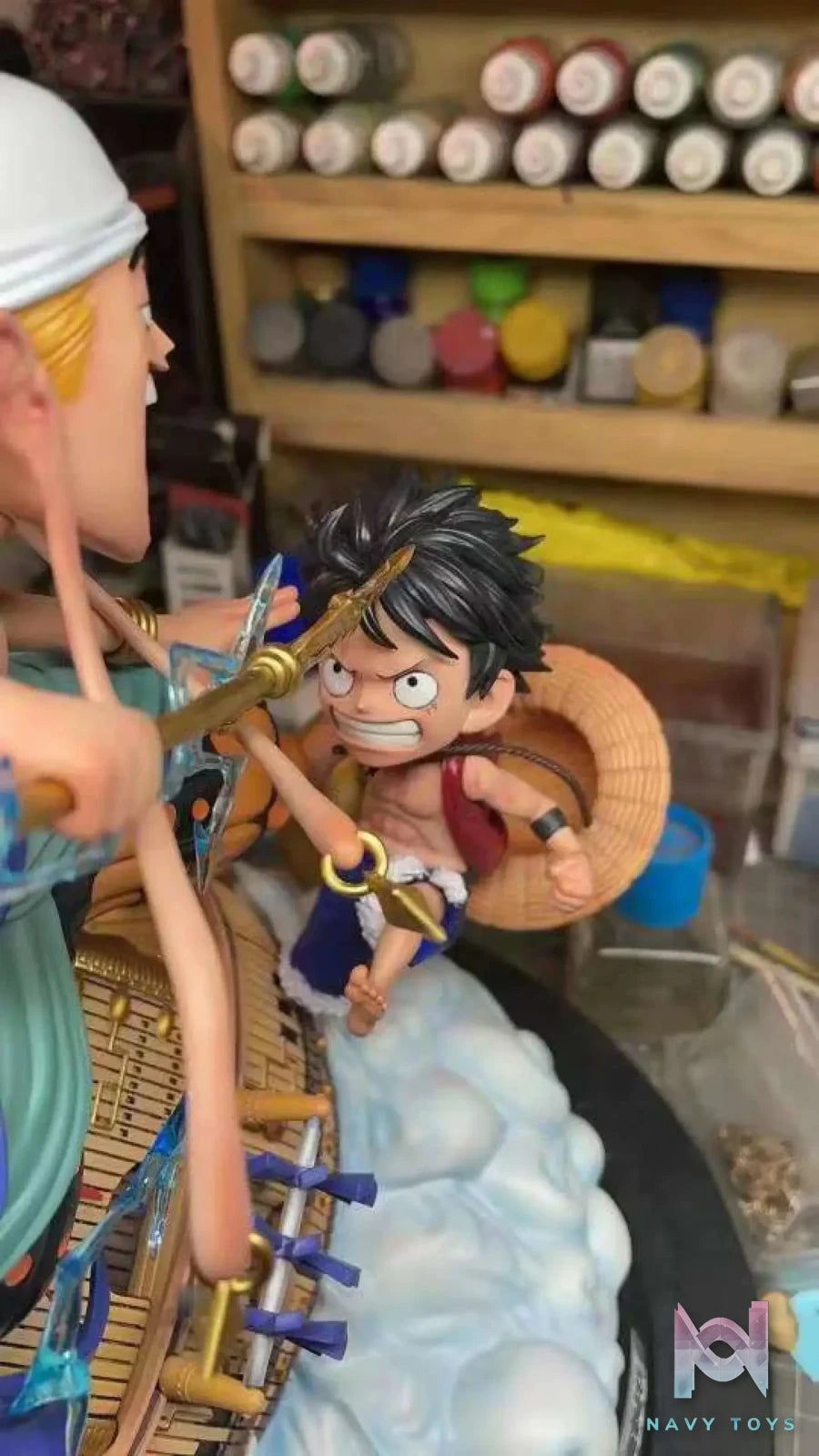 Super Fantasy Studio – One Piece Luffy vs Enel