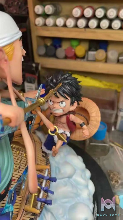 Super Fantasy Studio – One Piece Luffy vs Enel