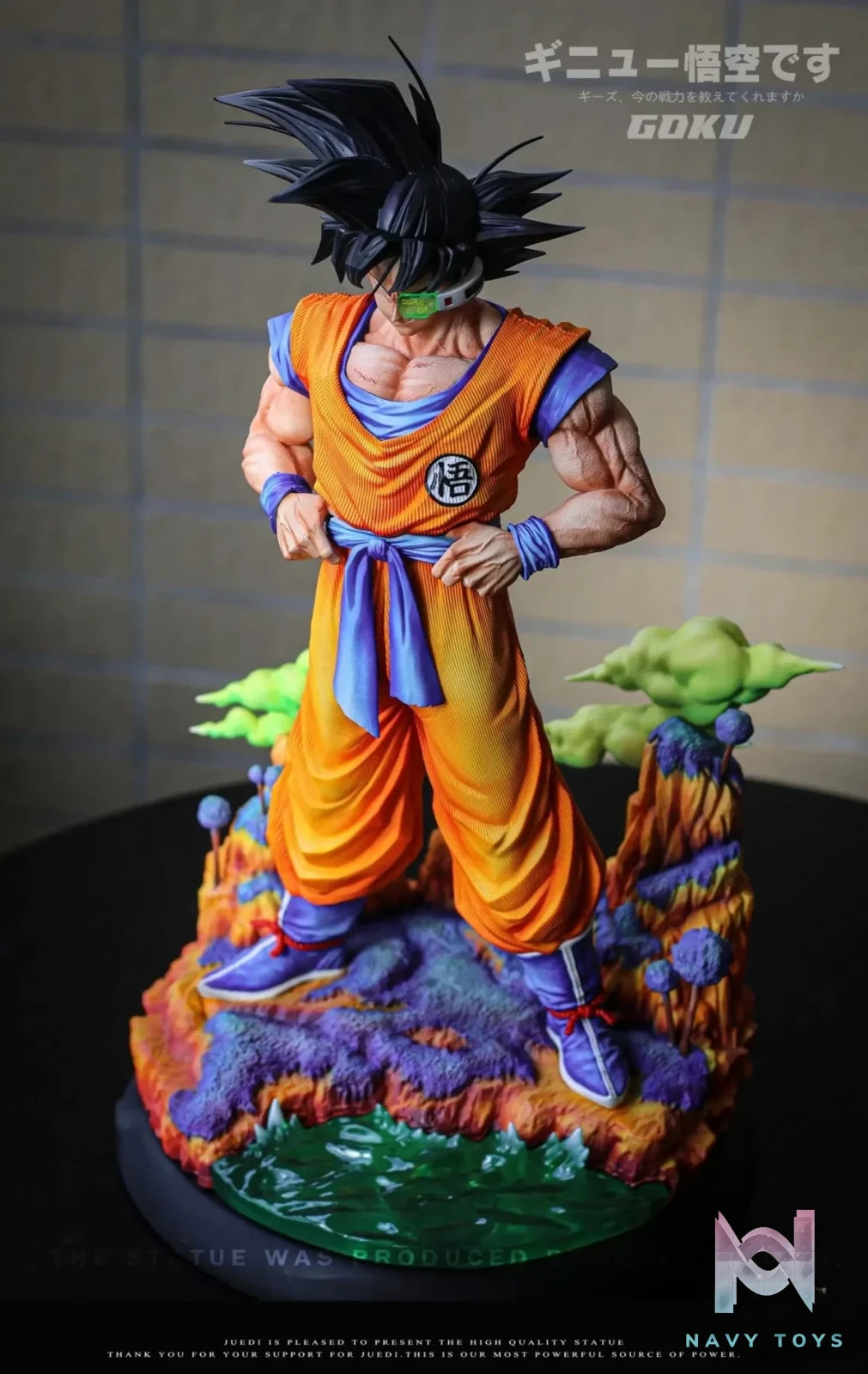 JD Studio - Dragon Ball Ginyu Son Goku resin statue Navy Toys anime figure