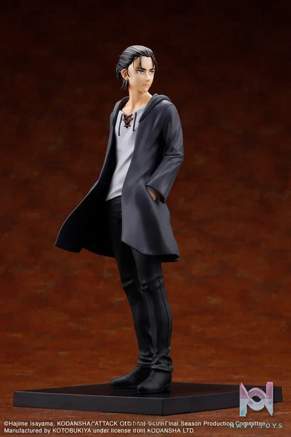 Kotobukiya – OSHI WORKS Attack on Titan The Final Season Eren Yeager The Final Season ver. Complete Figure (Licensed)