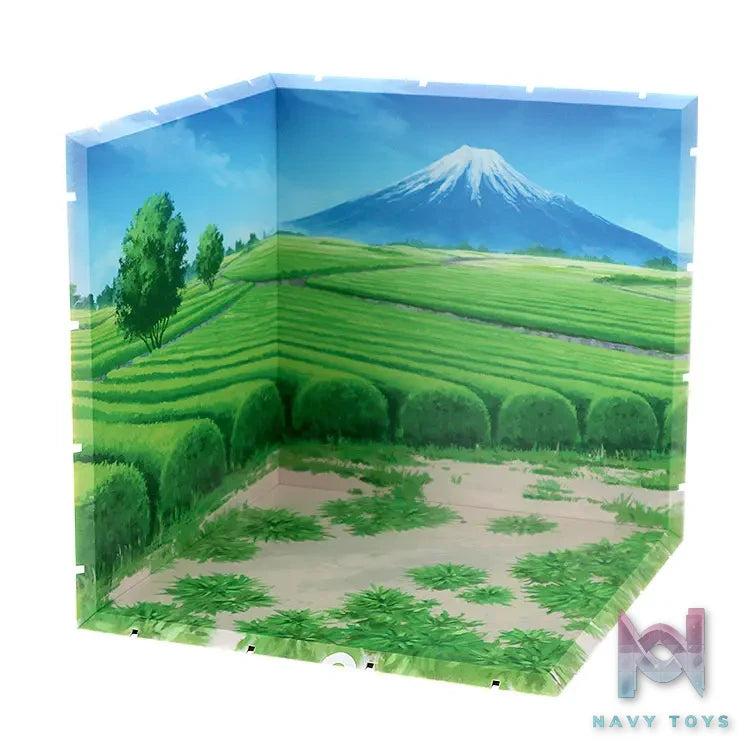 PLM – Dioramansion 200 Tea Plantation White Birch & Lilies Church (Licensed)