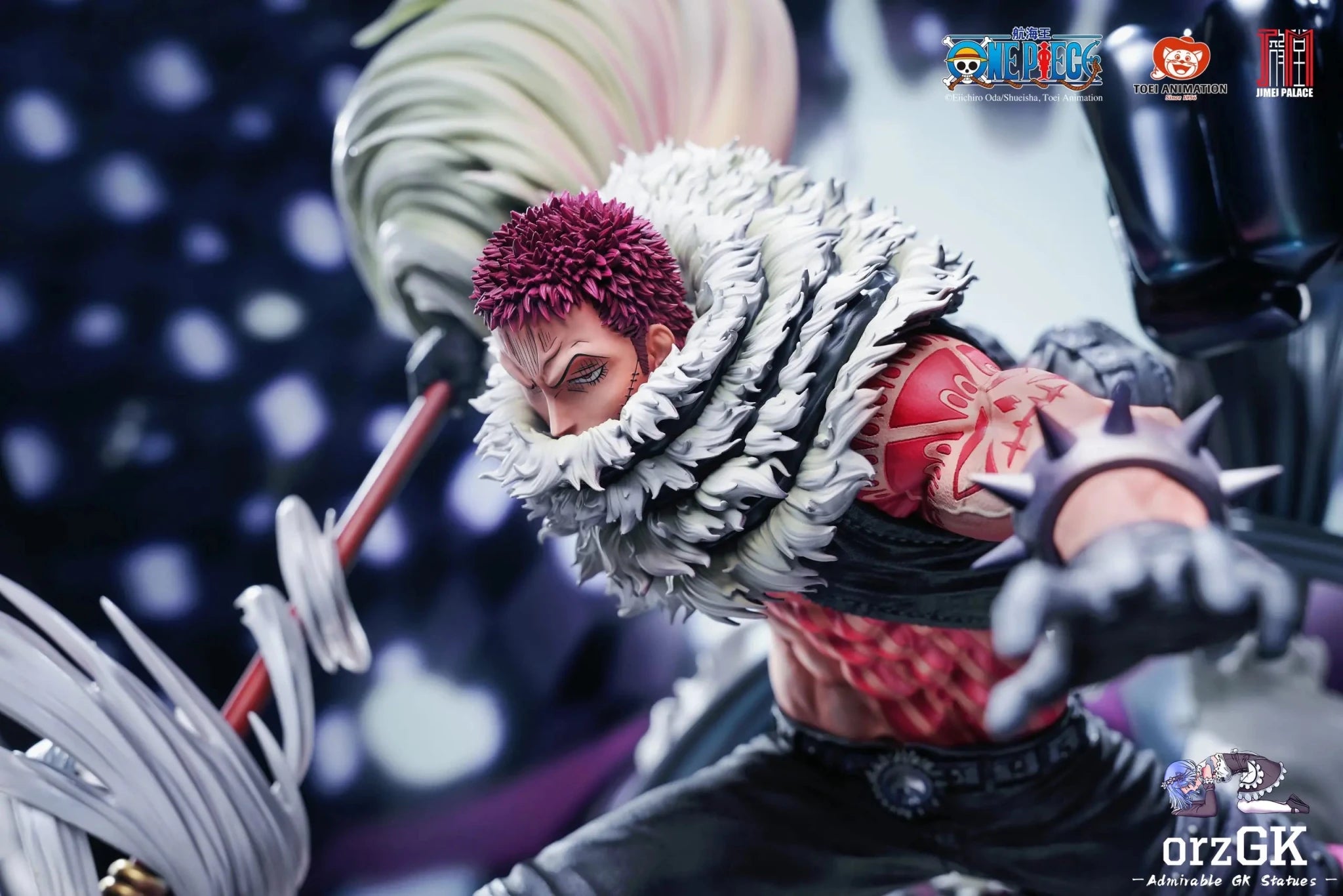 JIMEI PALACE Studio - One Piece Katakuri (Licensed) resin statue Navy Toys anime figure
