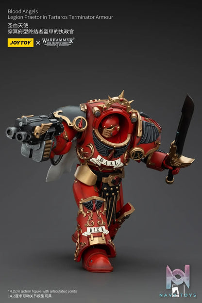 JOYTOY Studio – Warhammer ‘The Horus Heresy’ Blood Angels Legion Praetor in Tartaros Terminator Armour JT00386 (Licensed)