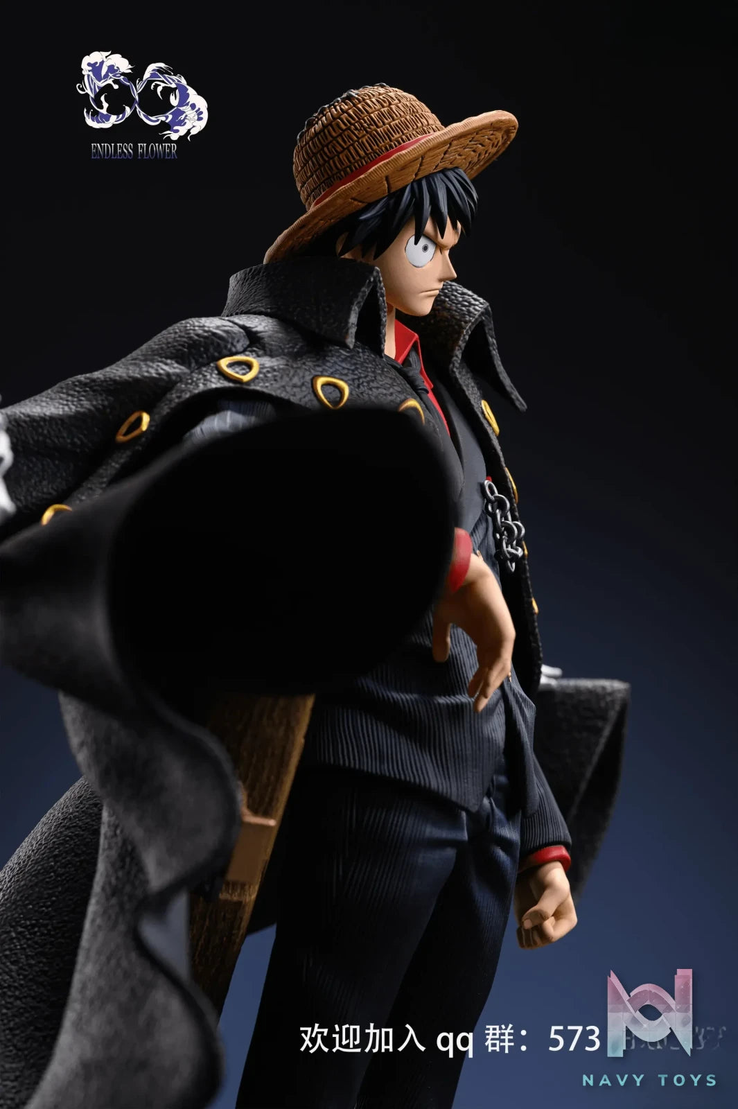 Endless Flower Studio – One Piece Strong World Luffy in Black #1