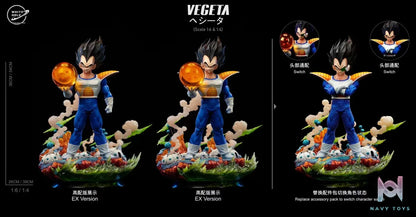 White Hole Studio – Dragon Ball Proud Saiyan Prince Shoulder Armor Battle Suit Vegeta