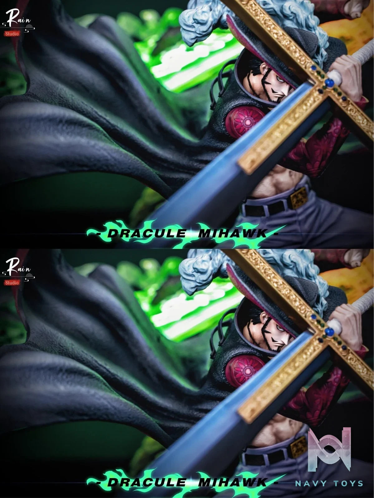 Dracule Mihawk - One Piece - Rain Studio resin statue rain studio anime figure
