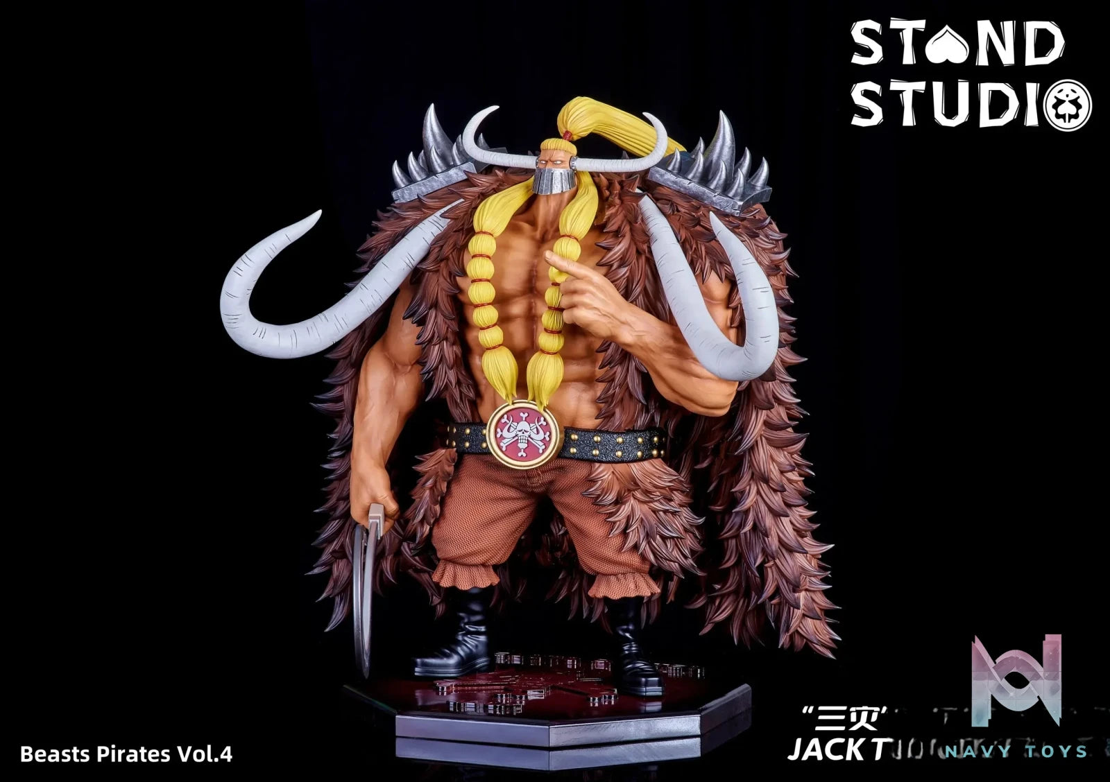 Stand Studio – One Piece Beasts Pirates # 4 Jack