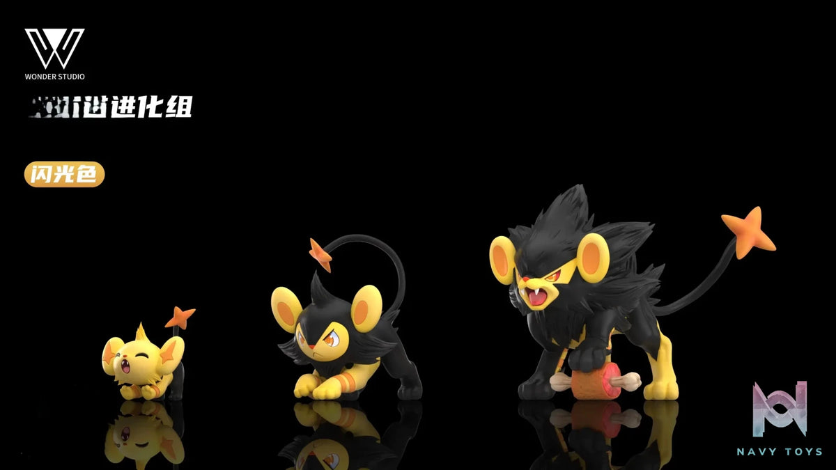 Wonder Studio – Luxray Evolution Group Pokémon