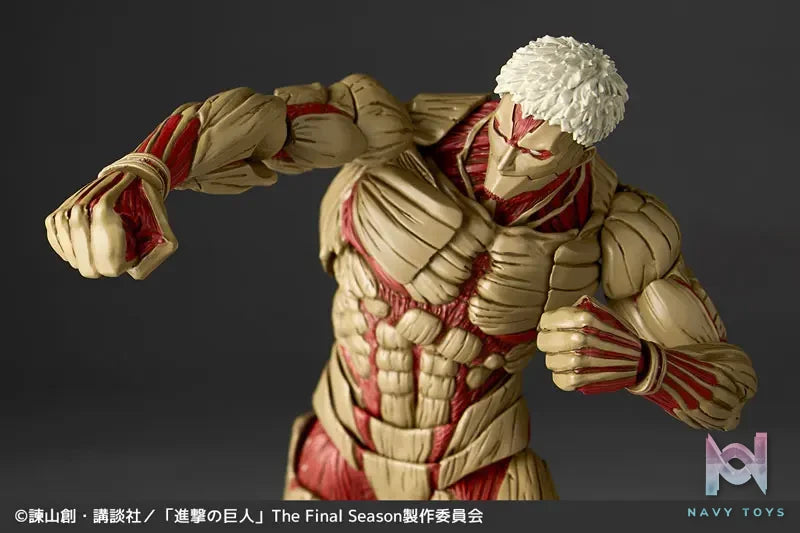 Kaiyodo – Revoltech Amazing Yamaguchi Attack on Titan Armored Titan & Female Titan (Licensed)