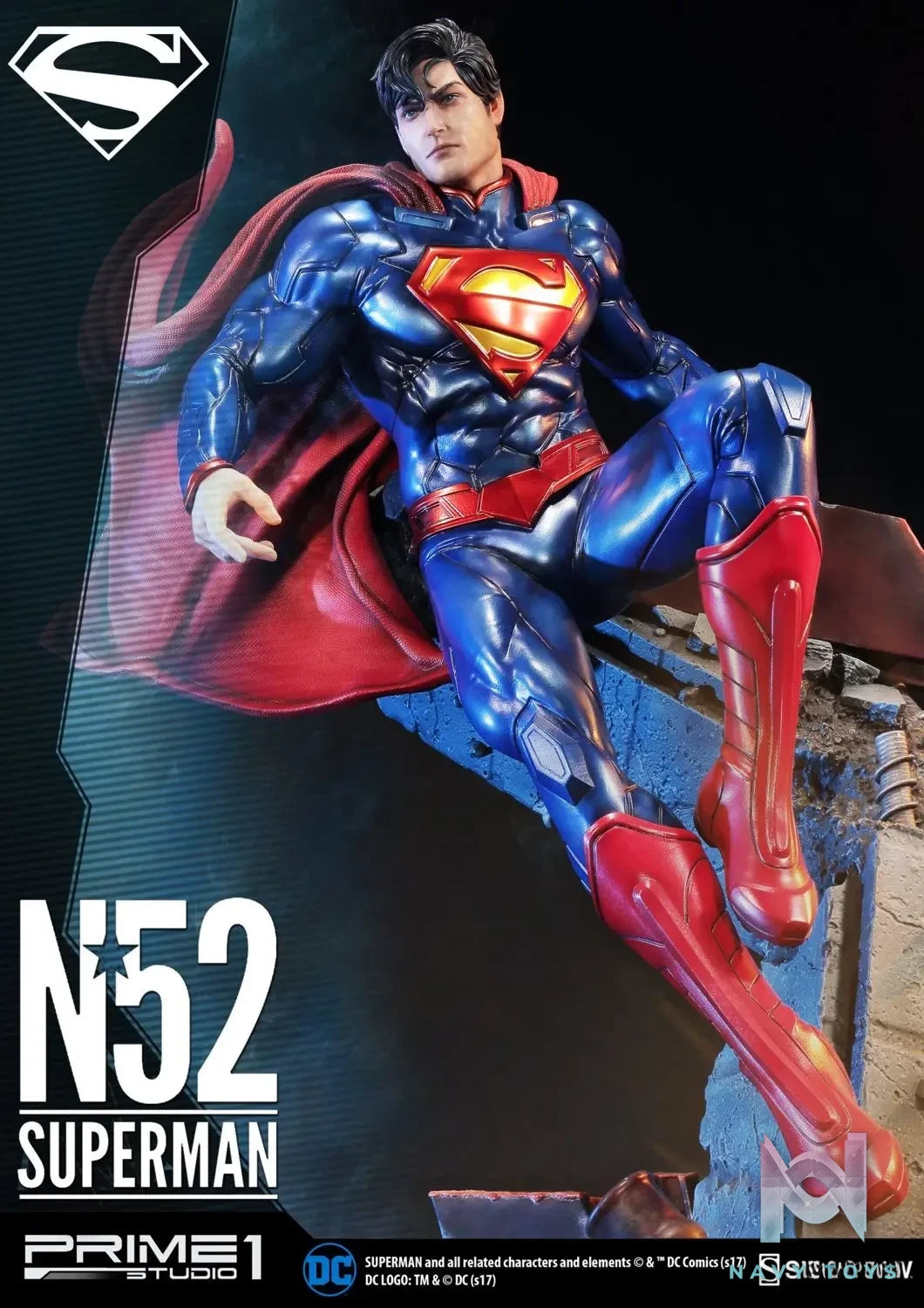 Prime 1 Studio – Premium Masterline Justice League: Origin (The New 52!) Superman PMN52-01 PMN52-01EX (Licensed)