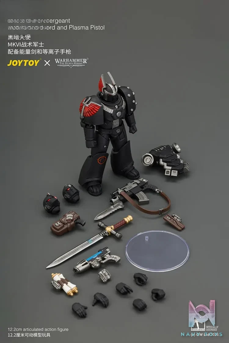 JOYTOY – Dark Angels MKVI Tactical Sergeant with Power Sword and Plasma Pistol JT05138 (Licensed)