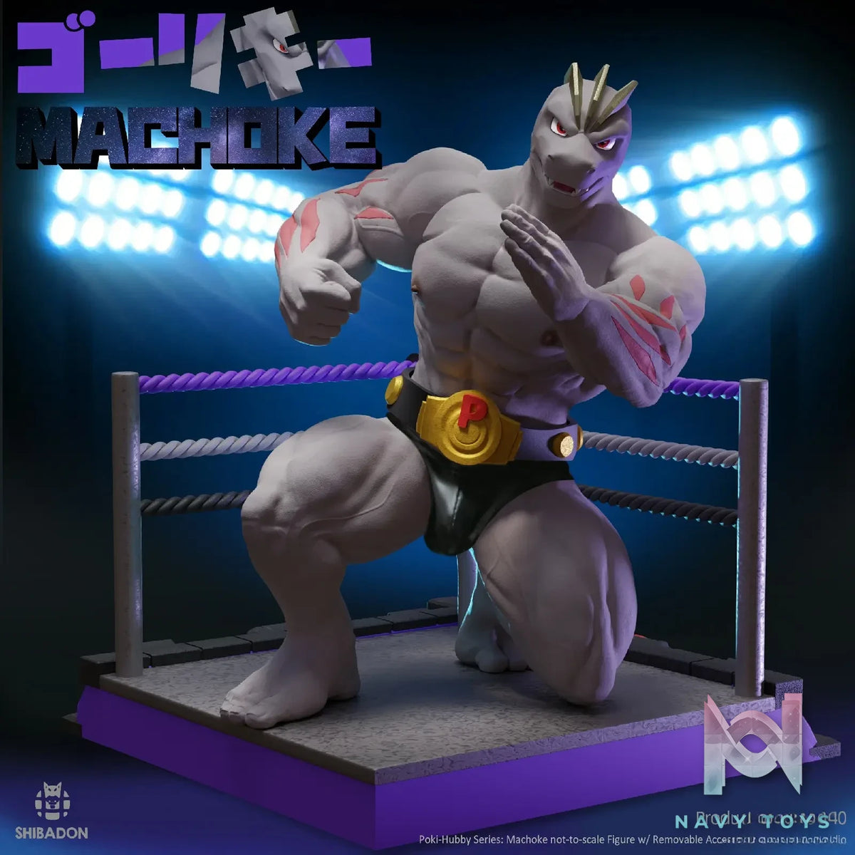 Shibadon Studio – Pokémon Machoke