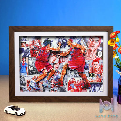 Yu Zhi Jiang Studio – Slam Dunk Multiple Characters Series #4 3D Decorative Painting Slam Dunk