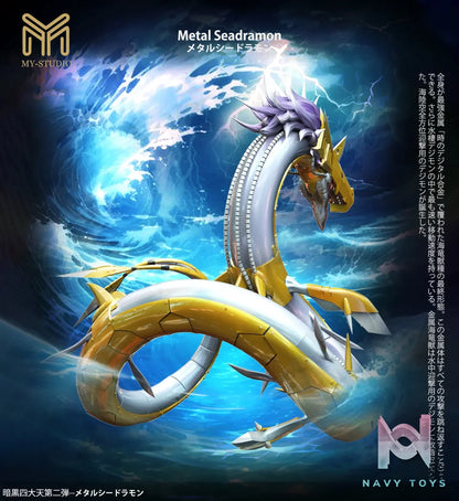Mine Studio – Digimon 4 King Series Metal Seadramon & Chaos Seadramon