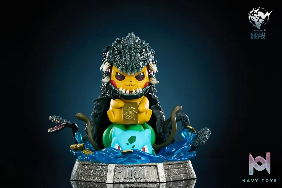 Pikachu cosplay Biollante - Pokemon - Hard Shell Studio resin statue Hard Shell Studio anime figure