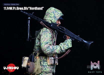 UJINDOU – 1/6 WWII 11. FrW. Pz. Gren. Div “Nordland”, Vistula – Oder 1945 UD9051 (Licensed)