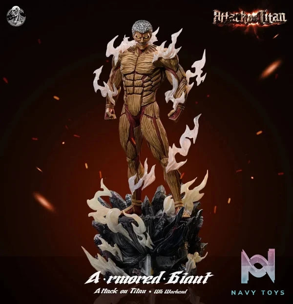 Warhead Studio - Attack on Titan Armored Titan resin statue Navy Toys anime figure