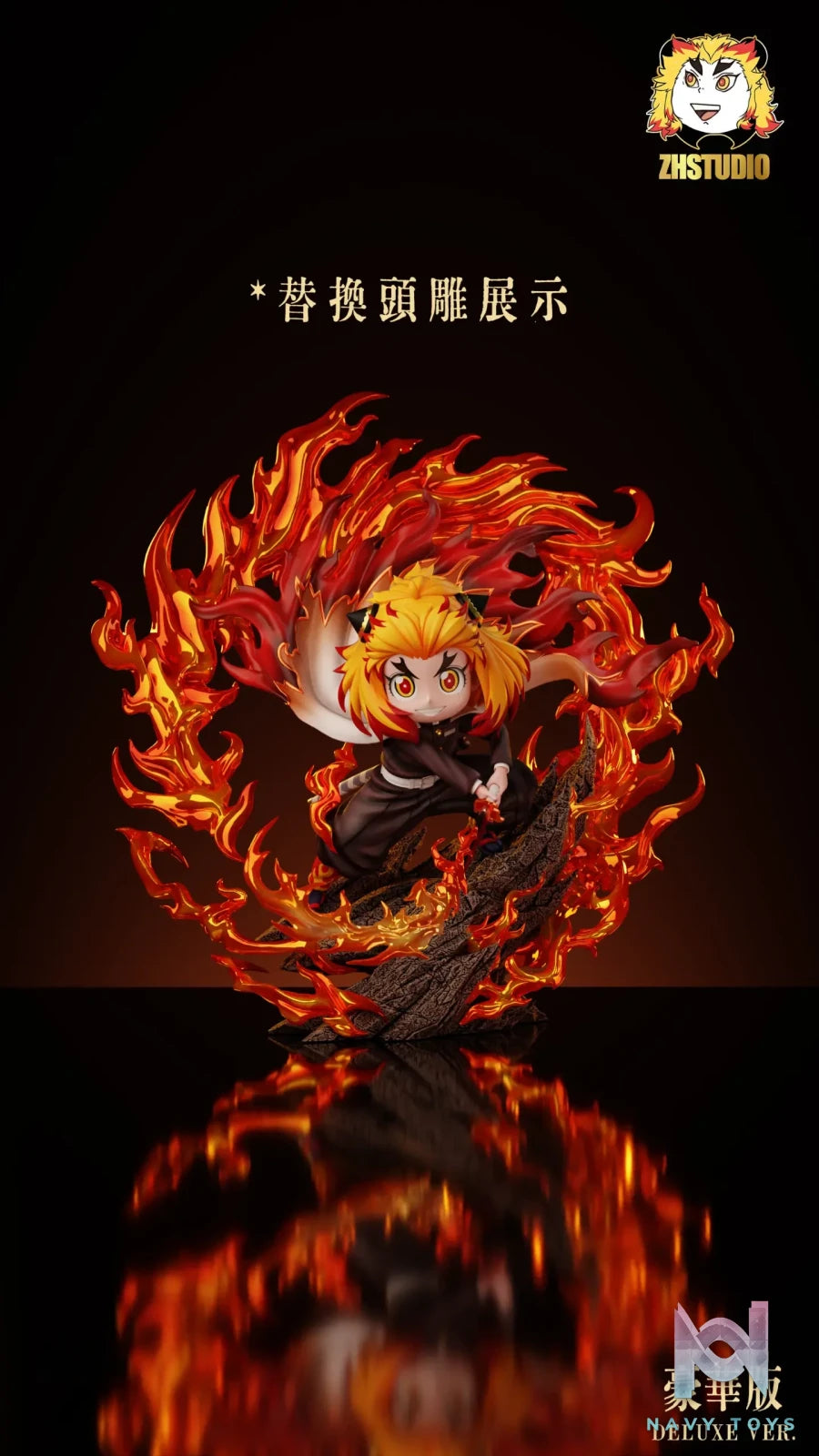 ZH Studio – Anya Cosplay Demon Slayer Kyojuro Rengoku Spy x Family