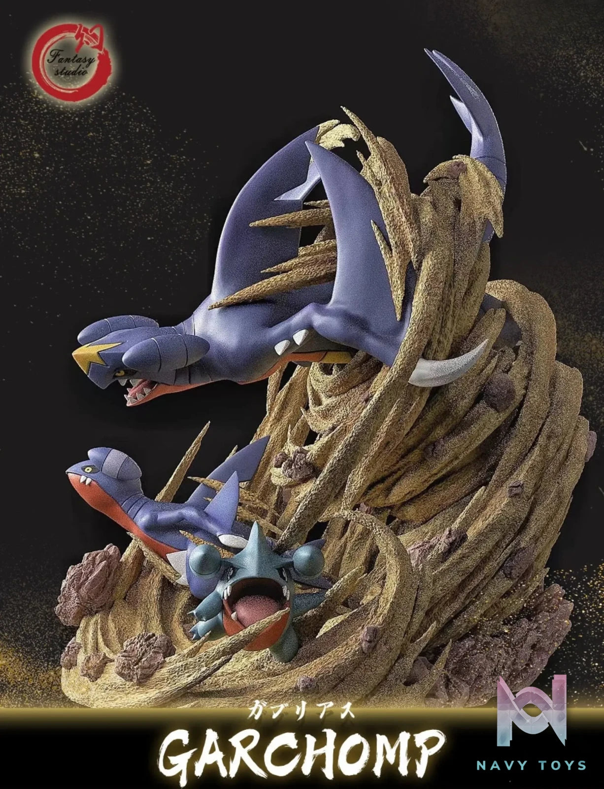 Fantasy Studio – Garchomp Evolution Series