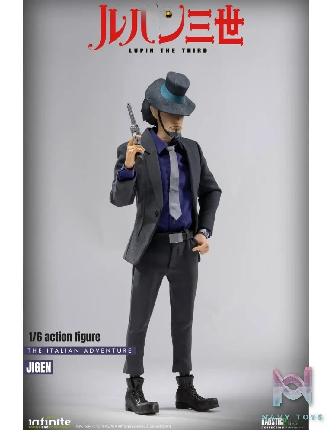 Infinite Statue – Lupin The 3rd The Italian Adventure 1/6 Action Figure Daisuke Jigen (Licensed)