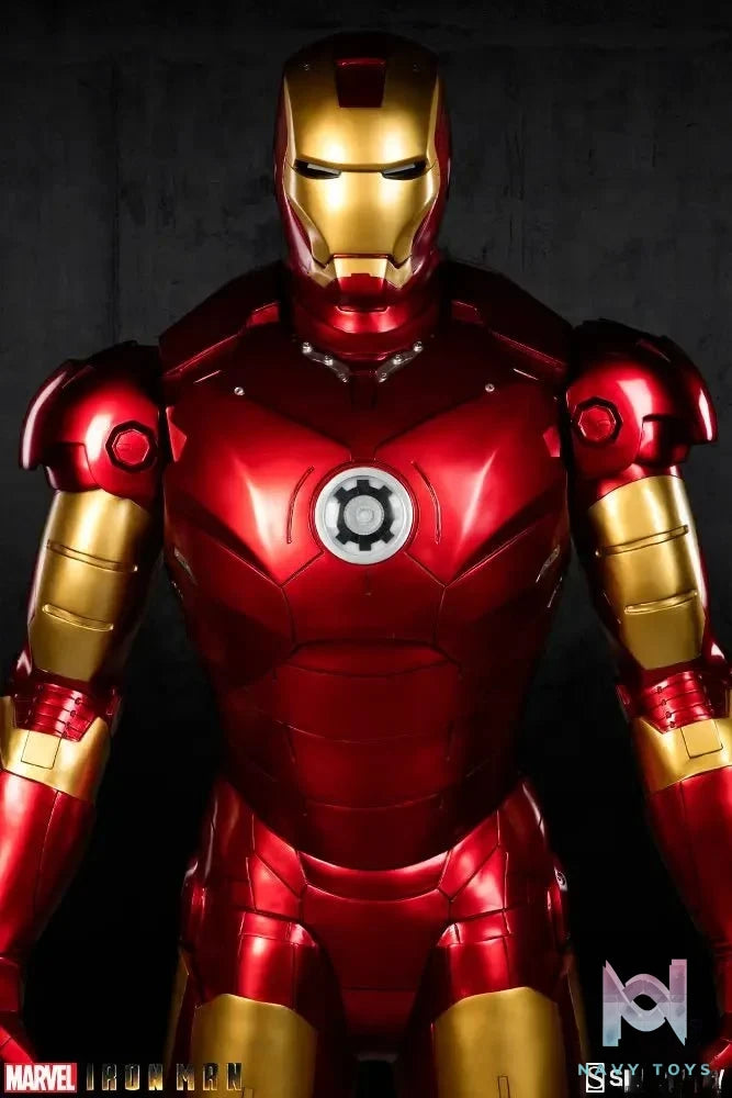Sideshow Collectibles - Marvel Iron Man Mark III 400310 (Licensed) resin statue Navy Toys anime figure