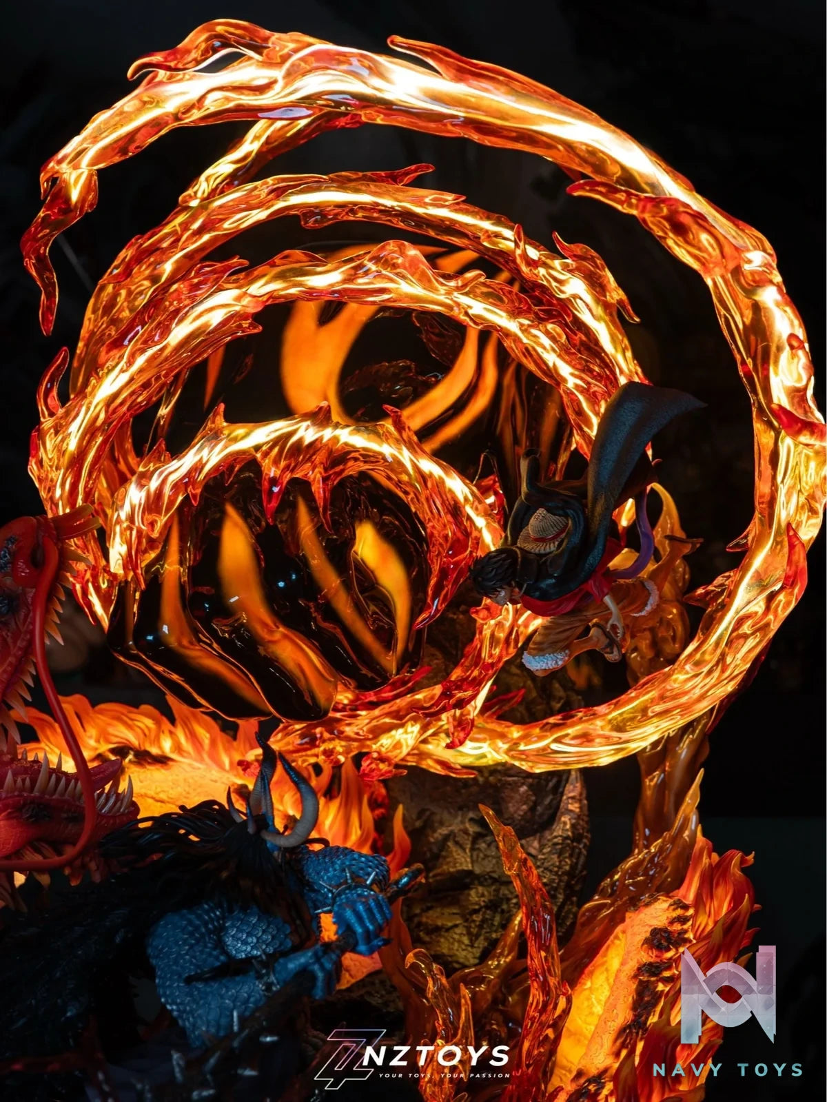 Luffy vs Kaido - One Piece - Ventus Studio resin statue ventus Studio anime figure