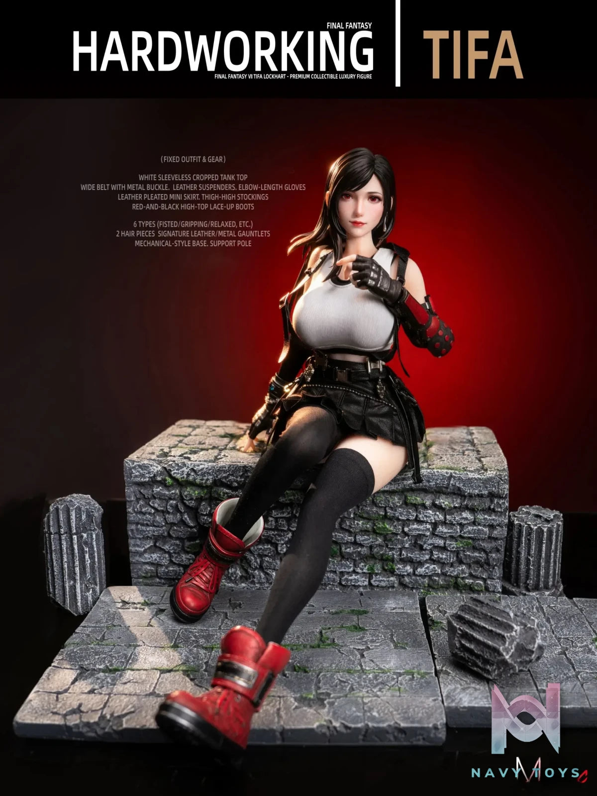 MoGu Studio – Tifa Lockhart 1/4 Scale Action Figure Final Fantasy