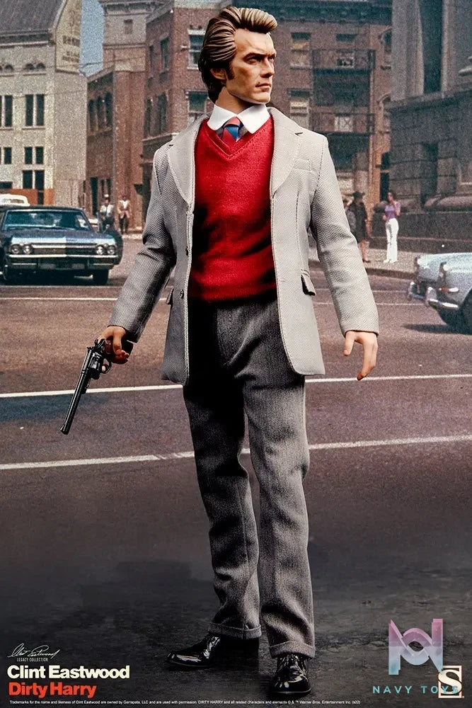 Sideshow Collectibles – Dirty Harry Harry Callahan 1/6 Scale Action Figure 100452 (Licensed)