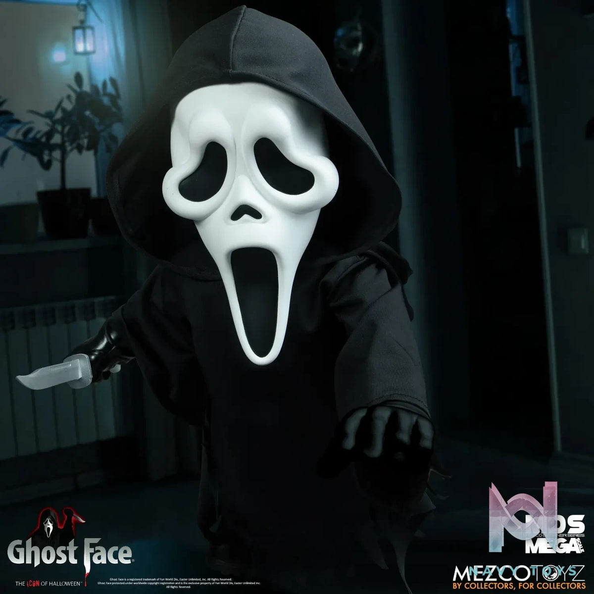 Mezco Studio – 1/12 Collective Scream Ghostface Action Figure (Licensed)