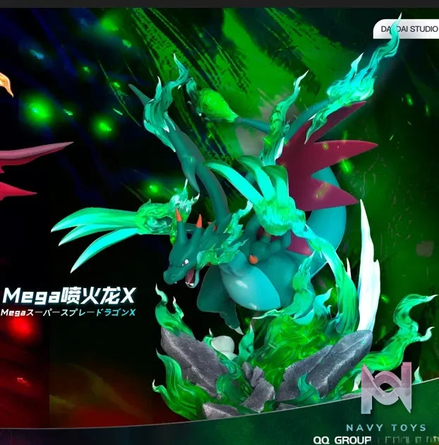Dai Dai Studio – Pokemon Mega Charizard X & Mega Charizard Y