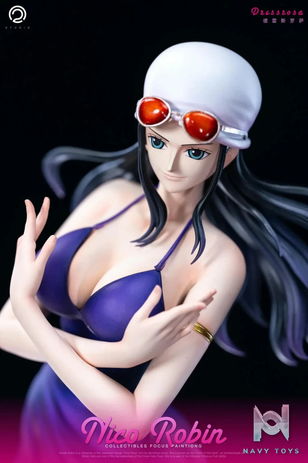 C2 Studio - One Piece Two years later Straw Hat Pirates Part 7 Nico Robin resin statue Navy Toys anime figure