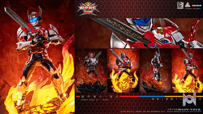 DHZT Studio – 1/6 Scale Armor Hero Atlas Audio-Luminescent Statue (Licensed)