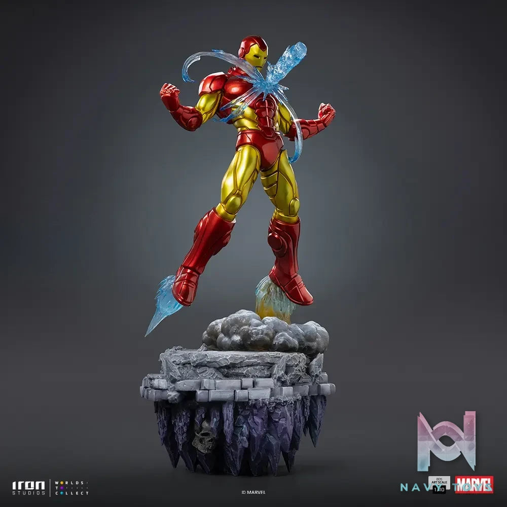 Iron Studio – Iron Man Deluxe – Infinity Gauntlet Diorama – BDS Art Scale 1/10 Statue MARCAS142726-10 (Licensed)