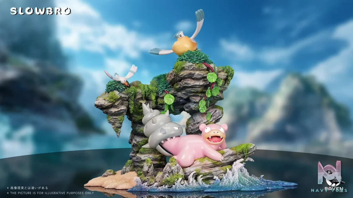 Slowpoke 2.0 - Pokémon resin statue RAVEN Studio anime figure