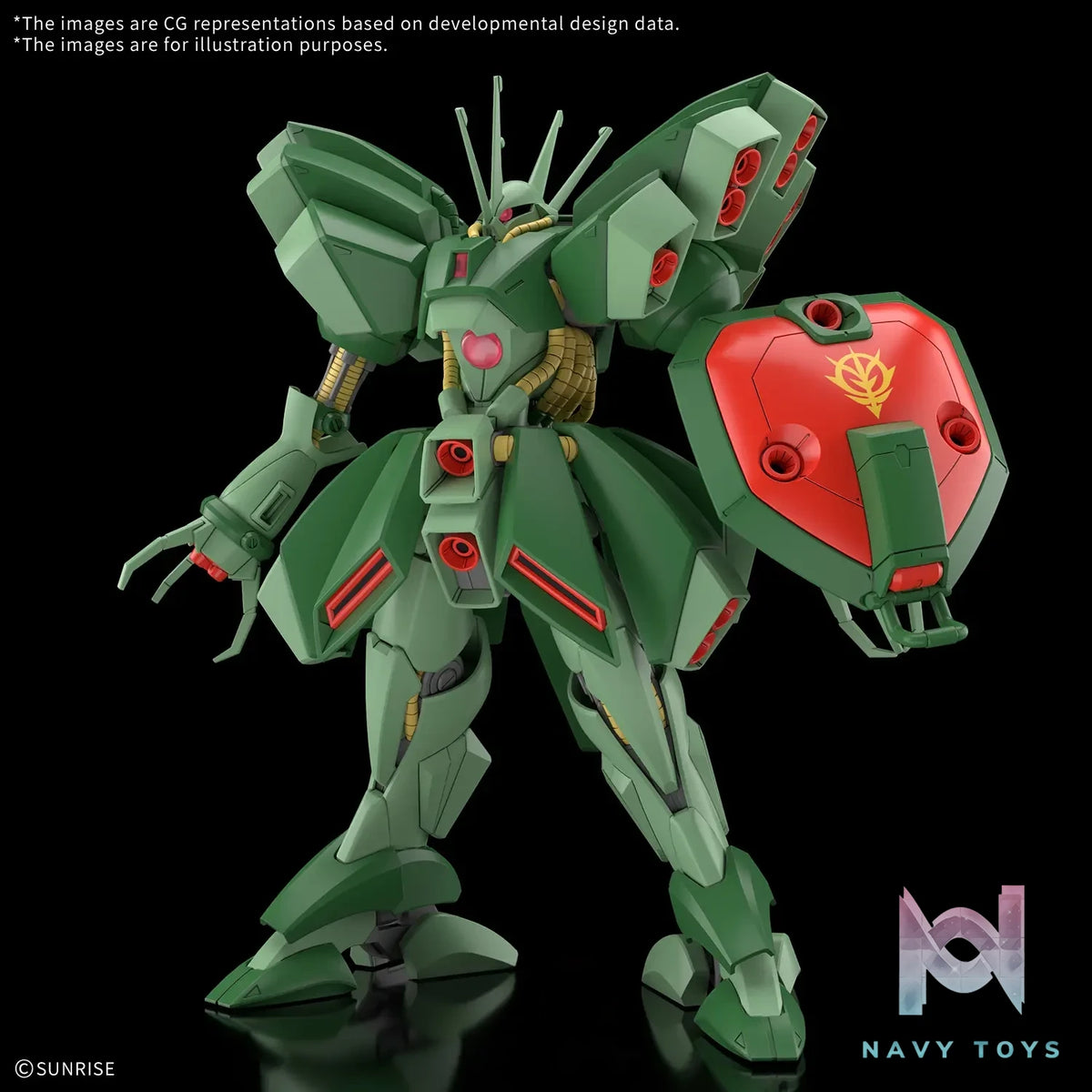 BANDAI SPIRITS – HG 1/144 HAMMA-HAMMA (Licensed)