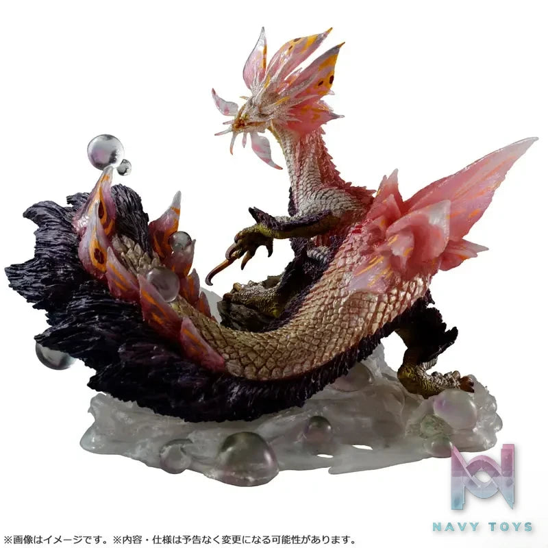 CAPCOM Studio – Capcom Figure Builder Creator’s Model Bubble Fox Wyvern Mizutsune X Black Eclipse Wyvern Gore Magala Reproduction Edition Complete Figure (Licensed)