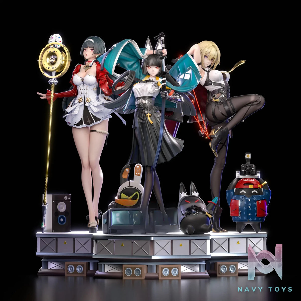 Hakimi Studio – Astra Yao X Hoshimi Miyabi X Evelyn Chevalier Zenless Zone Zero