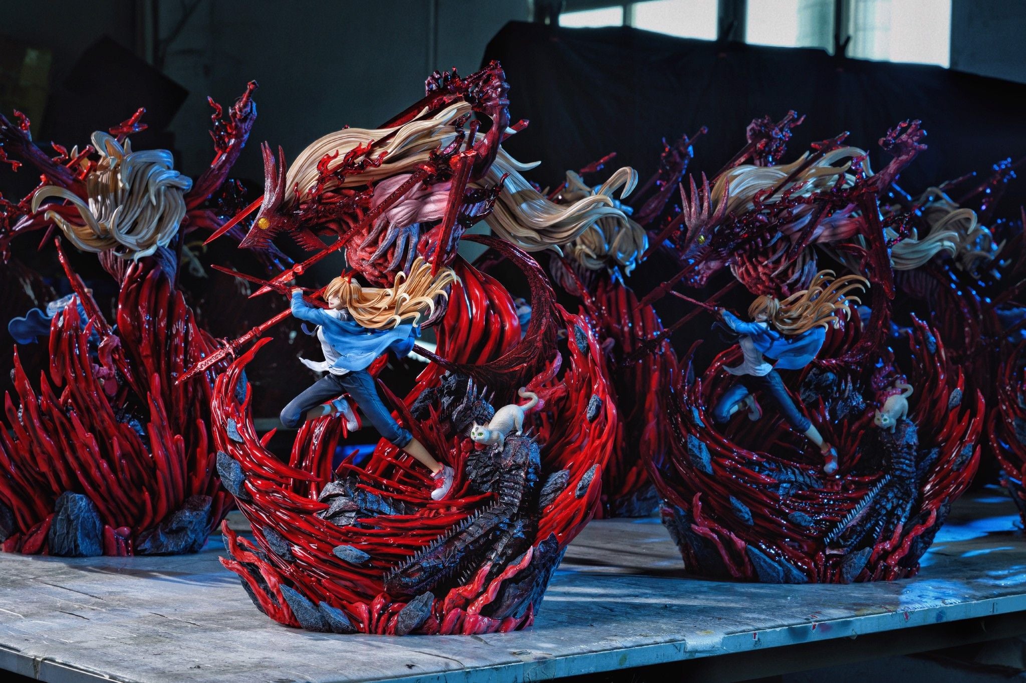 Power Blood Devil - Chainsaw Man - Yoyo Studio resin statue yoyo studio anime figure